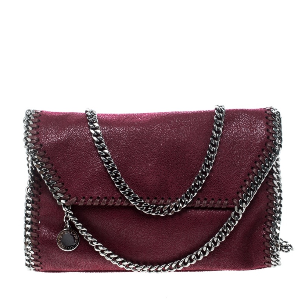 Stella McCartney Falabella tote in Burgundy